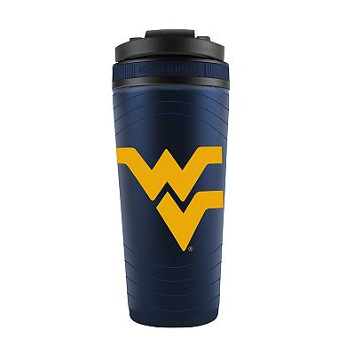 WinCraft West Virginia Mountaineers 26oz. 4D Stainless Steel Ice Shaker Bottle
