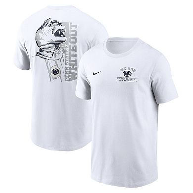 Men's Nike White Penn State Nittany Lions 2024 White Out T-Shirt