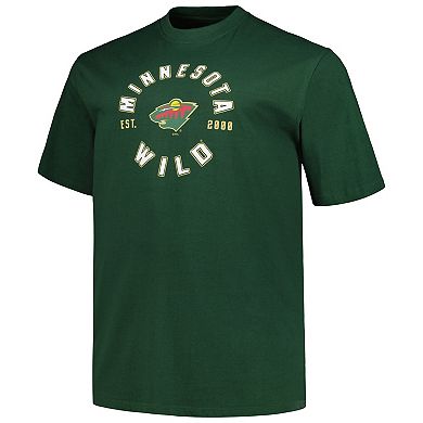 Men's Fanatics Branded Minnesota Wild Big & Tall T-Shirt 2-Pack Set