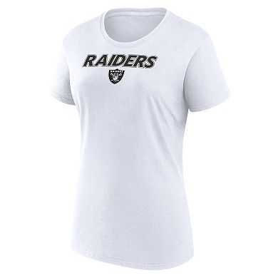 Women's Fanatics Branded Las Vegas Raiders Risk T-Shirt Combo Pack