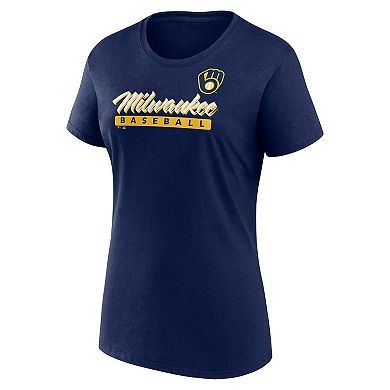 Women's Fanatics Branded Milwaukee Brewers Risk T-Shirt Combo Pack