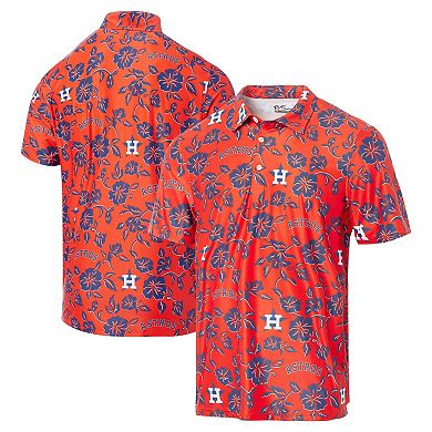 Men's Reyn Spooner Orange Houston Astros Pua Performance Polo