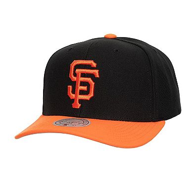 Men's Mitchell & Ness Black San Francisco Giants  Team Pro Snapback Hat