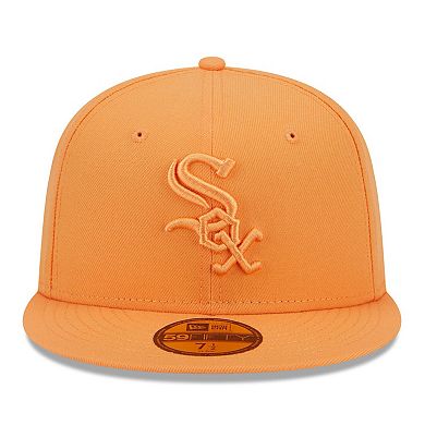 Men's New Era Orange Chicago White Sox Spring Color 59FIFTY Fitted Hat