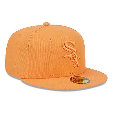 Men's New Era Orange Chicago White Sox Spring Color 59FIFTY Fitted Hat