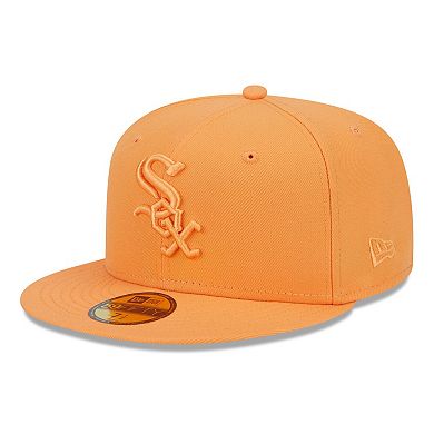 Men's New Era Orange Chicago White Sox Spring Color 59FIFTY Fitted Hat