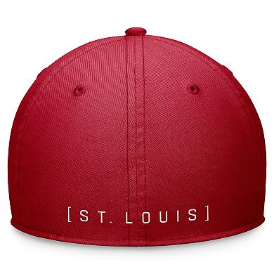 Men's Nike Red St. Louis Cardinals Primetime Performance SwooshFlex Hat