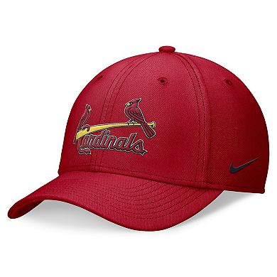 Men's Nike Red St. Louis Cardinals Primetime Performance SwooshFlex Hat