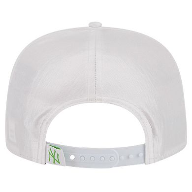 Men's New Era White New York Yankees Spring Spectrum Golfer Snapback Hat