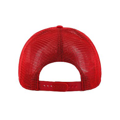 Men's '47 Scarlet San Francisco 49ers Mesh Hitch Trucker Adjustable Hat