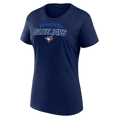 Women's Fanatics Branded Royal/Navy Toronto Blue Jays Risk T-Shirt Combo Pack