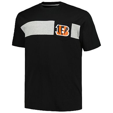 Men's Fanatics Branded Joe Burrow Black Cincinnati Bengals Big & Tall T-Shirt