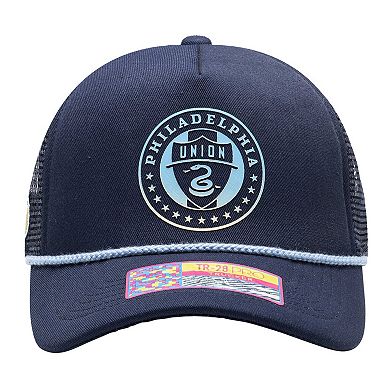 Men's Navy Philadelphia Union Atmosphere Trucker Adjustable Hat