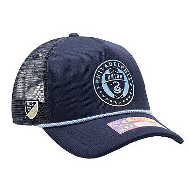 Men's Navy Philadelphia Union Atmosphere Trucker Adjustable Hat