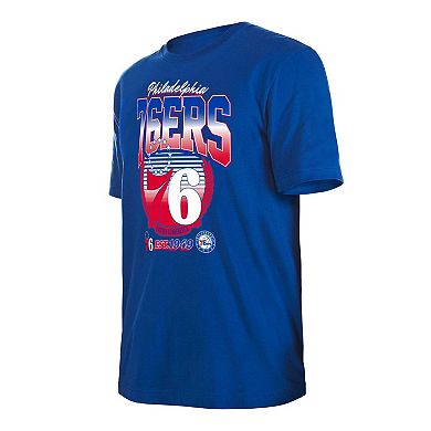 Unisex New Era Royal Philadelphia 76ers Summer Classics T-Shirt