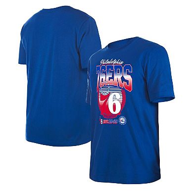 Unisex New Era Royal Philadelphia 76ers Summer Classics T-Shirt
