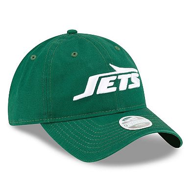 Women's New Era Green New York Jets Core Classic 9TWENTY Adjustable Hat