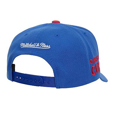 Men's Mitchell & Ness Royal Chicago Cubs  Team Pro Snapback Hat