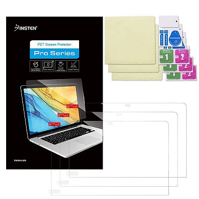 3 Pack Pet Screen Protector Compatible With Macbook Air 13"/ 13" Retina, Clear