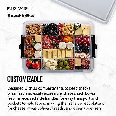 Farberware® 11-Compartment Snackle Box