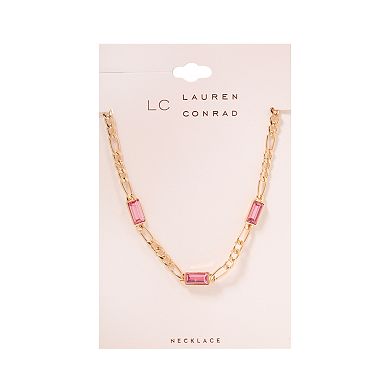 LC Lauren Conrad Gold Tone Chain Link Necklace