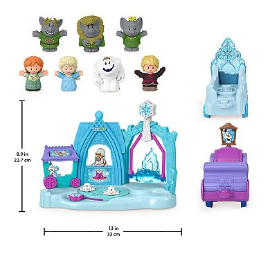 Disney's Frozen Little People Arendelle Adventure Playset 10-piece Set