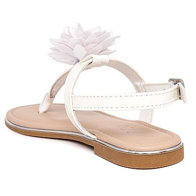 sugar Queeny Girls' Flat Sandals