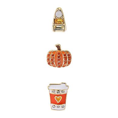 Celebrate Together™ Candy Corn, Pumpkin, & Latte Earring Set