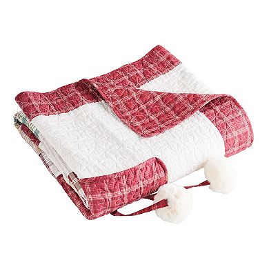 Greenland Home Fashions Jolly Stocking Throw Blanket