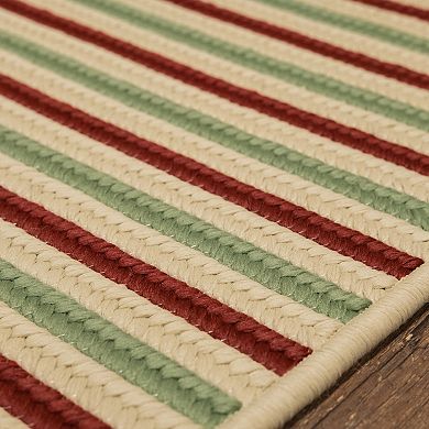 Colonial Mills Christmas Eve Stripe Runner Rug