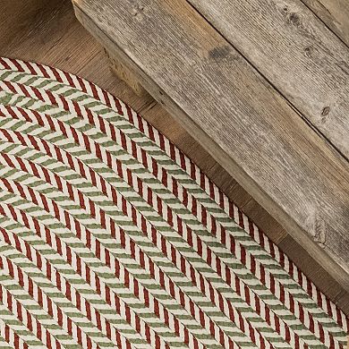 Colonial Mills Winter Wonderland Chevron Reversible Throw or Area Rug