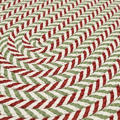 Colonial Mills Winter Wonderland Chevron Reversible Throw or Area Rug