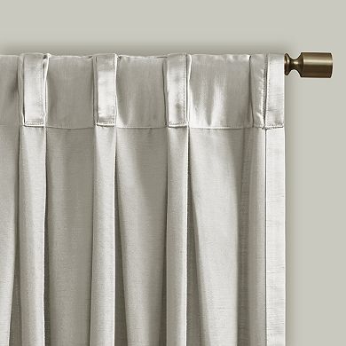 Croscill Classics Avignon 1-Panel Pleat Light Filtering Window Curtain with Tieback