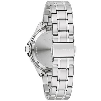 Caravelle by Bulova Women's Aqualuxx Stainless Steel Crystal Accent Bracelet Watch - 43M122