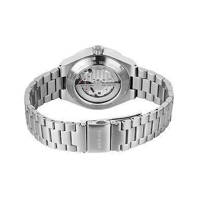 BERING Women's Charity Stainless Steel Link Bracelet Automatic Watch - 19435