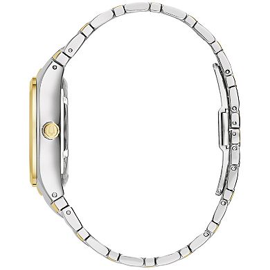 Bulova Women's Classic Two-Tone Stainless Steel Automatic Mother Of Pearl Dial Bracelet Watch - 98L297