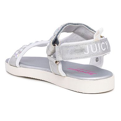 Juicy Couture Kids Friant Girls Flat Sandals