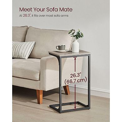 Set Of 2 C-shaped End Table