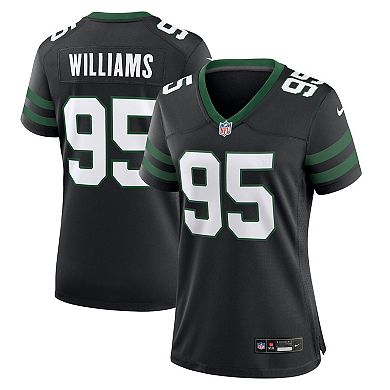 Women's Nike Quinnen Williams Legacy Black New York Jets Alternate Game Jersey