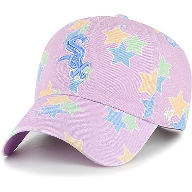 Girls '47 Lavender Chicago White Sox Star Bright Clean Up Adjustable Hat