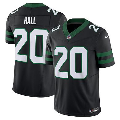 Men's Nike Breece Hall Legacy Black New York Jets Alternate Vapor F.U.S.E. Limited Jersey
