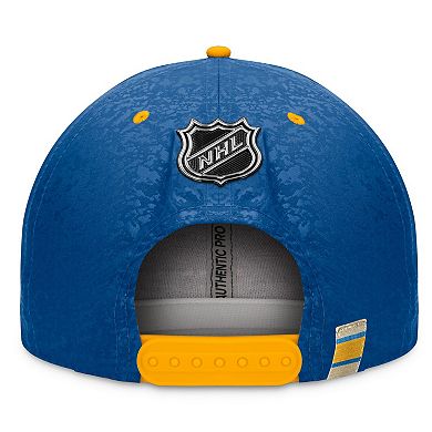 Men's Fanatics Branded Blue/Gold St. Louis Blues Authentic Pro Alternate Jersey Snapback Hat