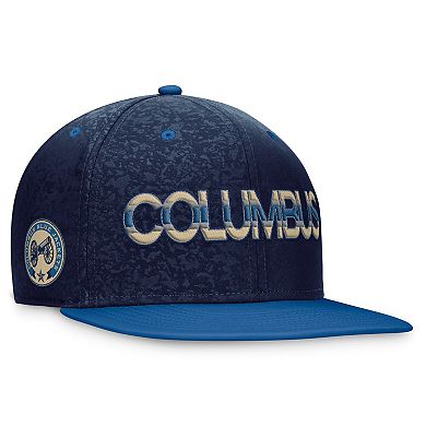 Men's Fanatics Branded Navy/Blue Columbus Blue Jackets Authentic Pro Alternate Jersey Snapback Hat