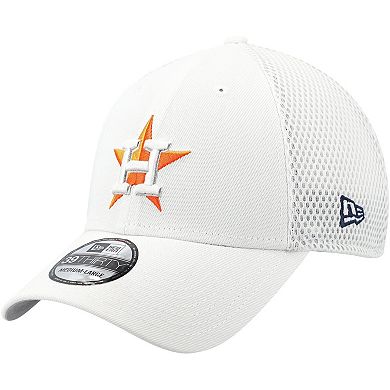 Men's New Era White Houston Astros REPREVE Neo 39THIRTY Flex Hat