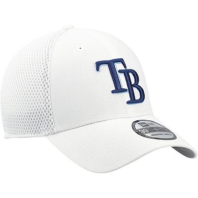 Men's New Era White Tampa Bay Rays REPREVE Neo 39THIRTY Flex Hat