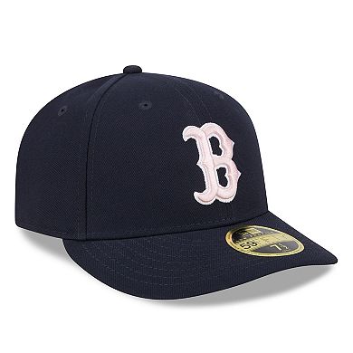 Men's New Era  Navy Boston Red Sox 2024 Mother's Day Low Profile 59FIFTY Fitted Hat