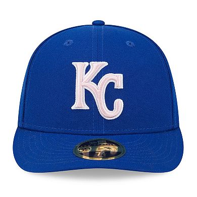 Men's New Era  Royal Kansas City Royals 2024 Mother's Day Low Profile 59FIFTY Fitted Hat