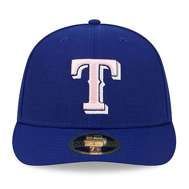 Men's New Era  Royal Texas Rangers 2024 Mother's Day Low Profile 59FIFTY Fitted Hat