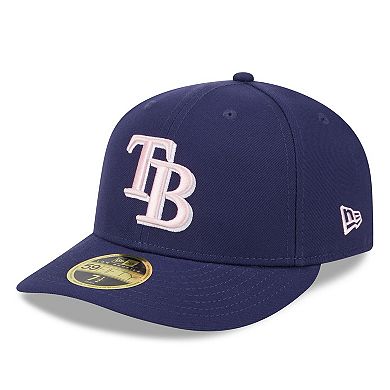 Men's New Era  Navy Tampa Bay Rays 2024 Mother's Day Low Profile 59FIFTY Fitted Hat