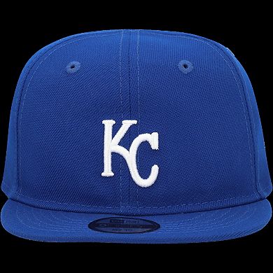 Infant New Era Royal Kansas City Royals My First 9FIFTY Adjustable Hat